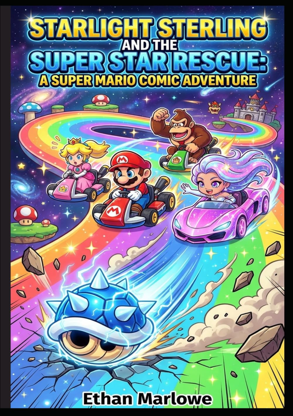 Starlight Sterling and the Super Star Rescue: A Super Marío Comic Adventure