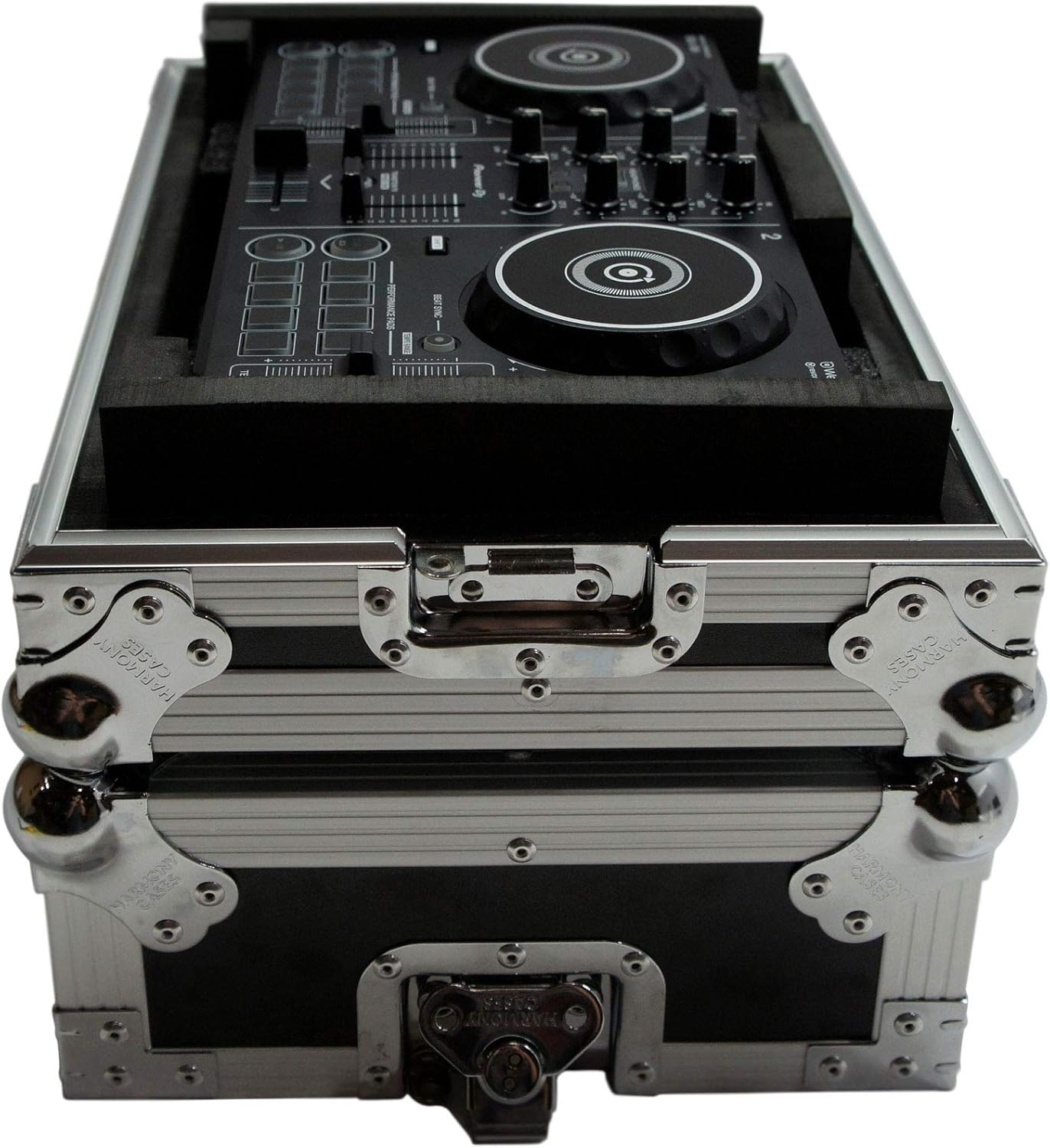 Harmony Audio HCDDJ200 Flight Glide Laptop Stand Tray DJ Custom Case Compatible with Pioneer DDJ-200
