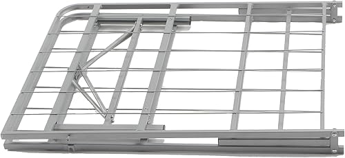 Miniatura 4 de Mantua - Base de cama de plataforma prémium en color plateado, reemplaza el somier y la base de cama