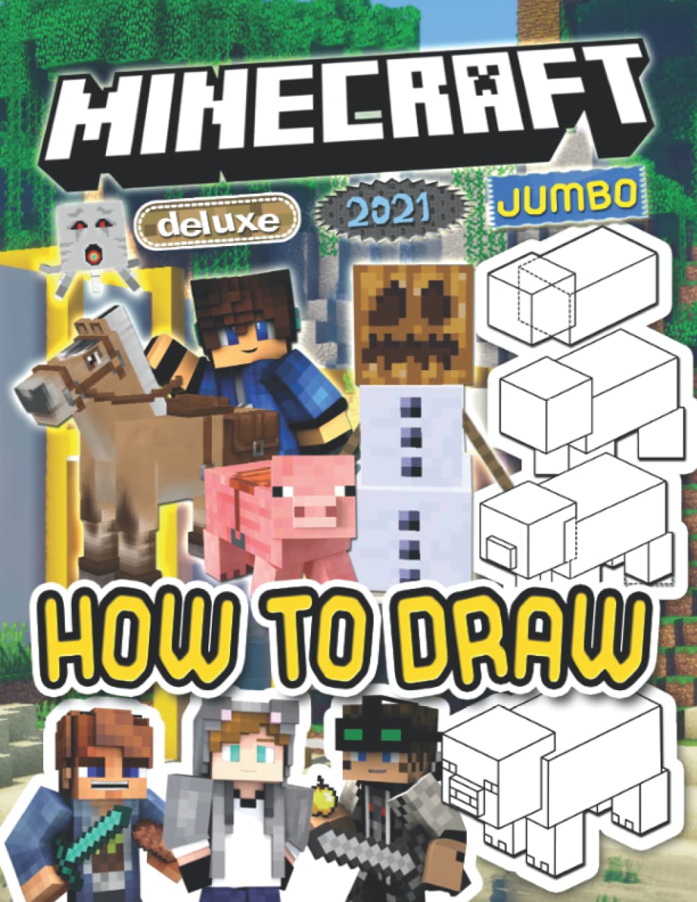 Buy How To Draw Mínecraft: 2021 Deluxe How to Draw for Mínecrafters ...