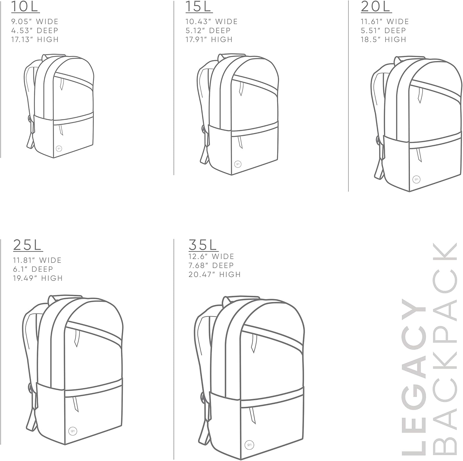 Top Brands Simple Modern Legacy Backpack with Laptop Compartment Sleeve - 15L Travel Bag for Men & Women College Work School -Blush Up To 60% OFF Simple Modern Legacy Backpack with Laptop Compartment Sleeve - 15L Travel Bag for Men & Women College Work School -Blush