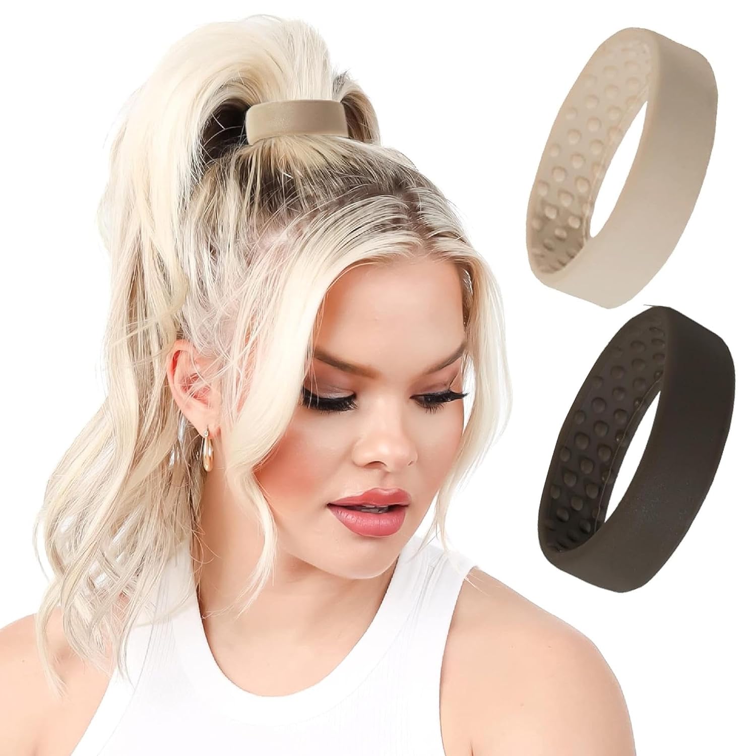 Large PONYO for Thick, Heavy or Poofy Curly Hair PONYO Revolutionary Hair Tie