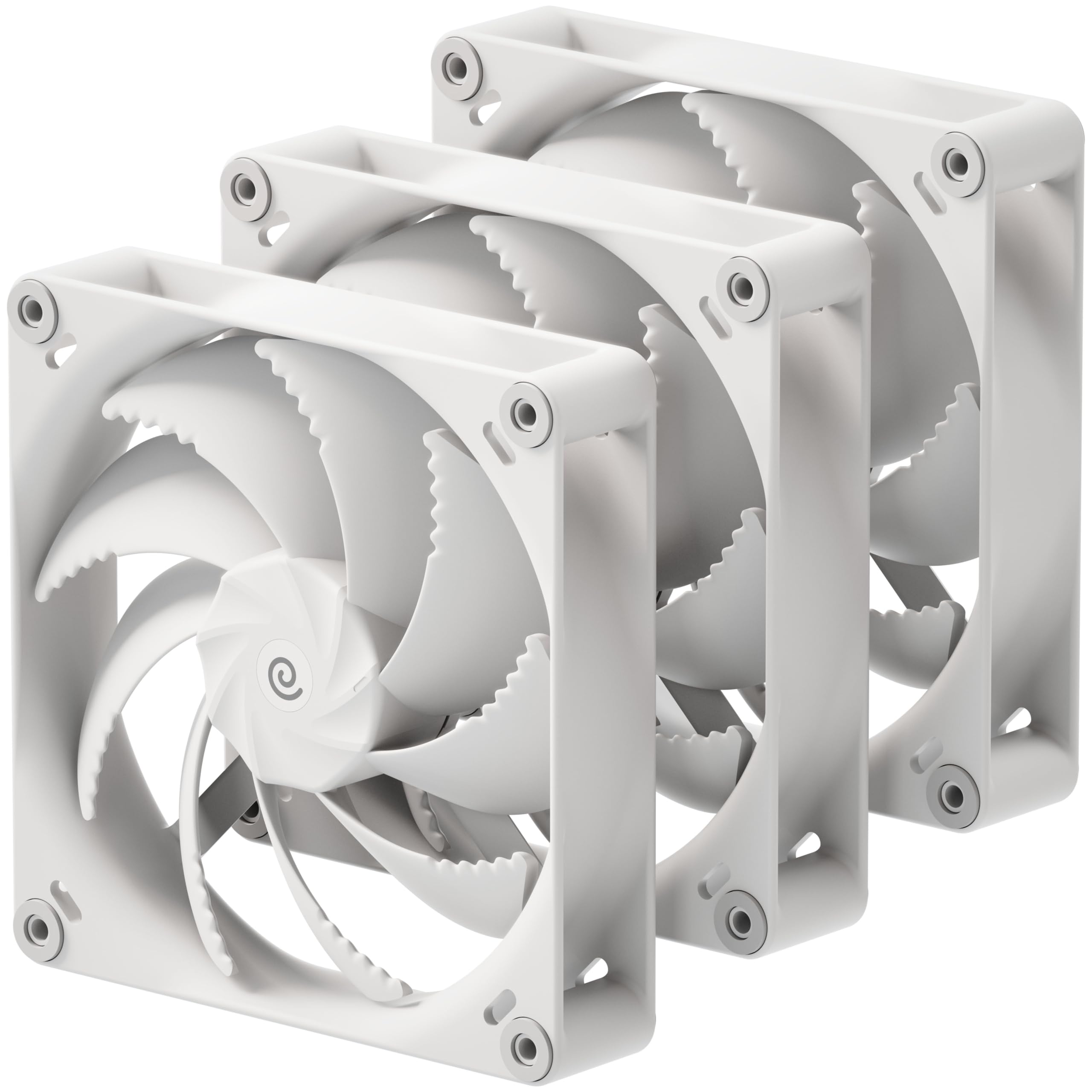 HAVN H14 wentylator 140 mm biały – 3-pak | trzy ciche i wydajne wentylatory PC do obudowy i grzejnika z łożyskami Triple-Groove-FDB, system Loopin Cable i tłumikami wibracji