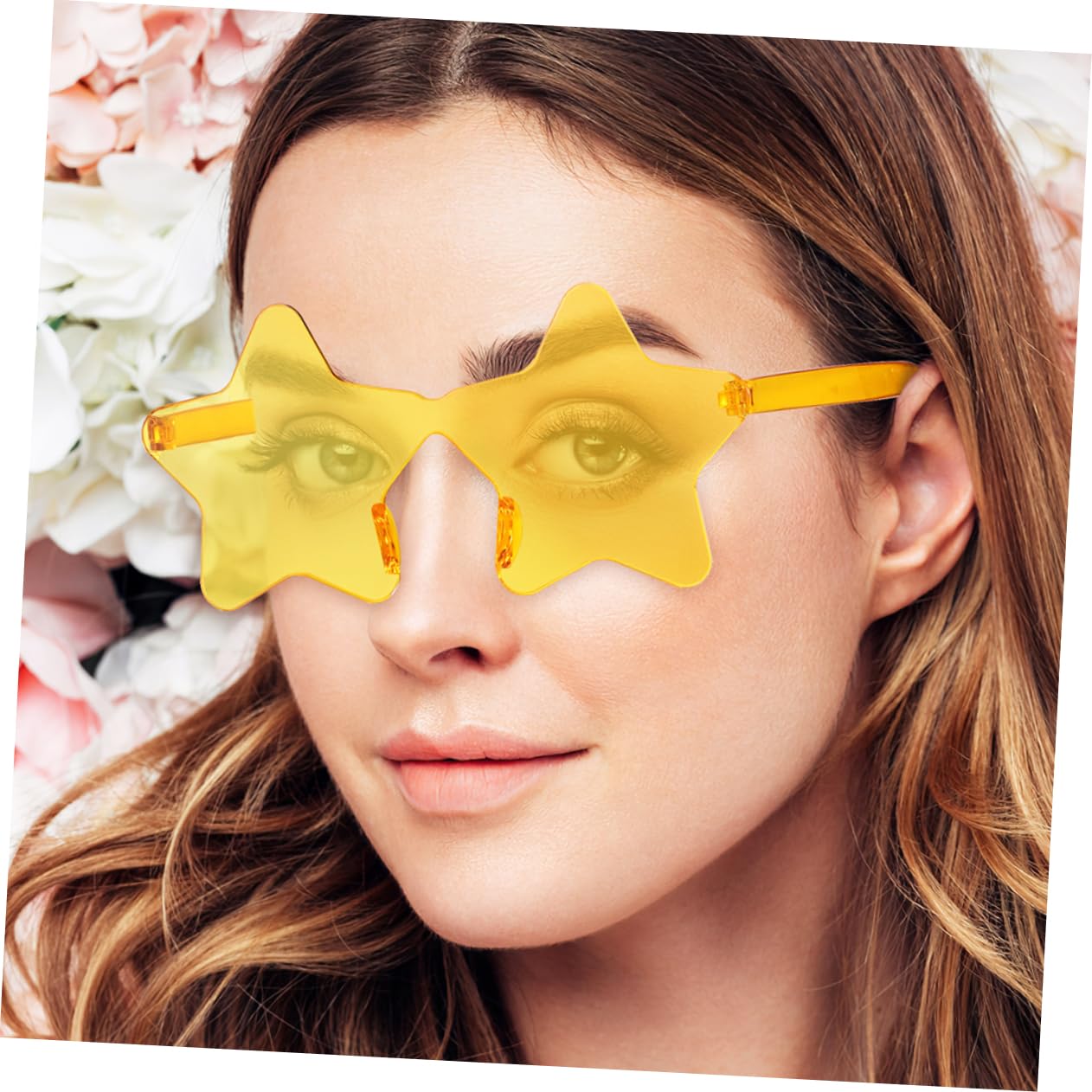 24piezas Gafas Divertidas De Accesorios Coloridos Para Cumpleaños y Celebraciones Lentes Sin Marco Adultos