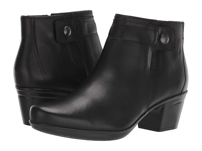 clarks women's emslie jada leather booties