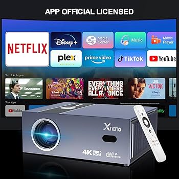 Amazon.co.jp: ネトフリ・画面調整自動補正 XNANO プロジェクタ