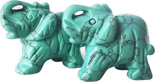 Miniatura 31 de 1 pieza de decoración de cristal de elefante de jaspe rojo natural, cristales de bolsillo y piedras curativas de 1.5 pulgadas, decoración de Jaspe