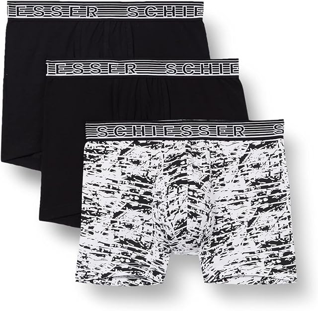 Schiesser Bokserki Chłopcy Jungen Boxershorts 3 PACK