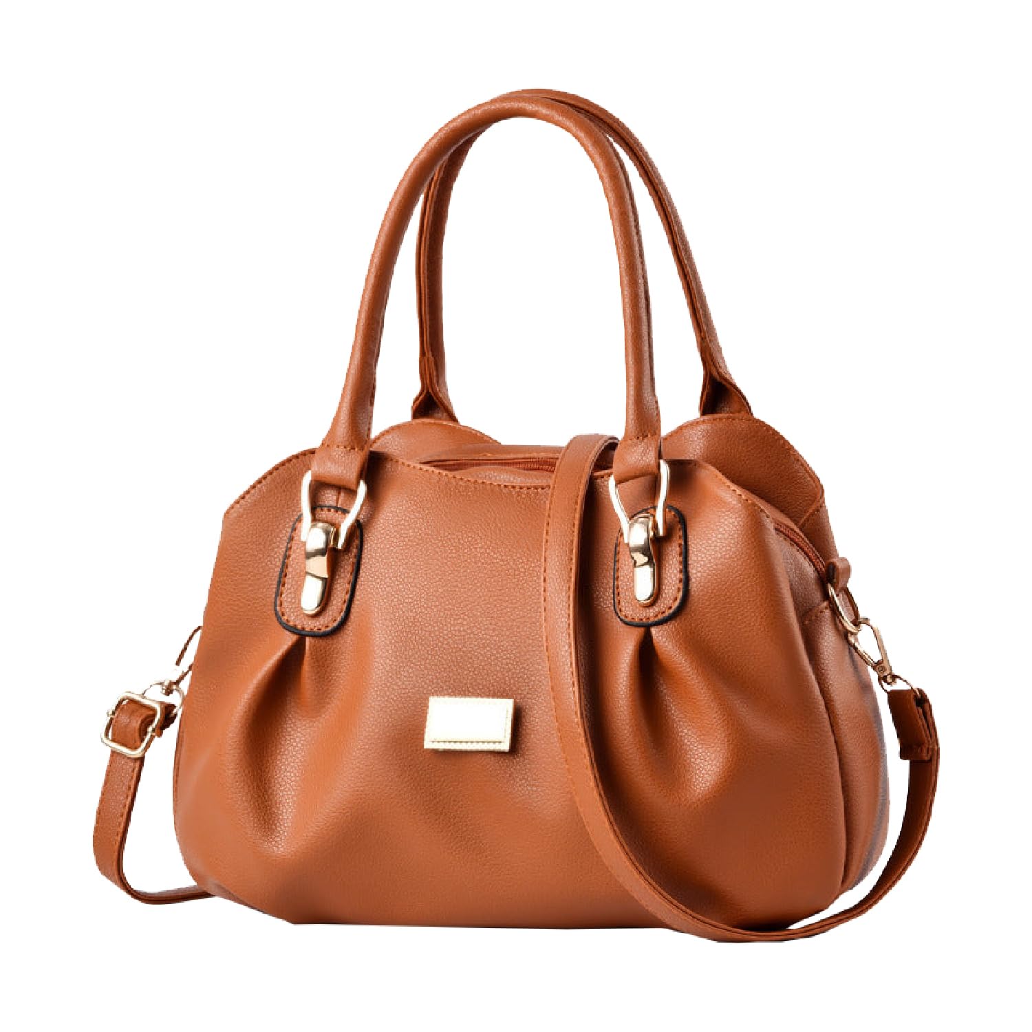 SYGA Womens Bags Soft Leather Middle-Aged And Elderly Womens Bags Single Shoulder Crossbody Bag(Khaki) (B0D25YV5KV) Amazon Price History, Amazon Price Tracker