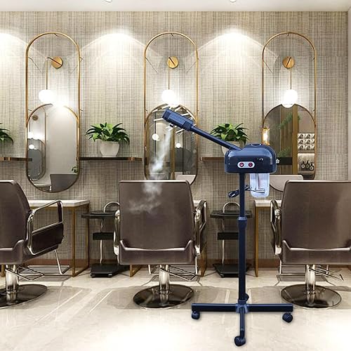 Miniatura 8 de Vaporizador facial de ozono 2 en 1 con función de niebla caliente, se puede utilizar en casa y salón de belleza, extraer puntos negros, rejuvenecer