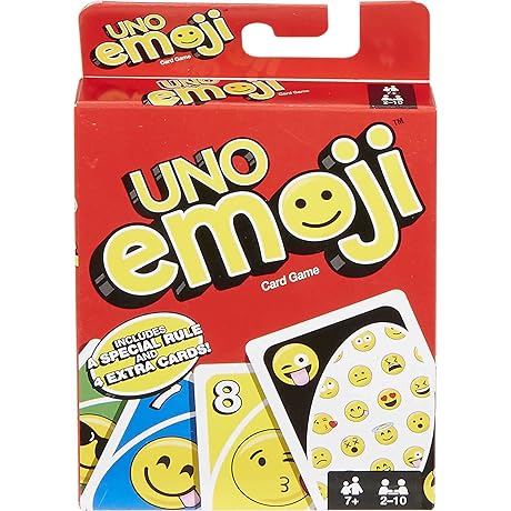 UNO Emoji: Hilarious Family Card Game with Colorful Emojis
