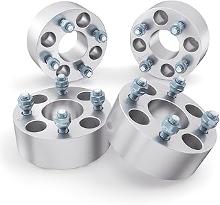 1.5 inch Golf Cart Wheel Spacers (4x4 Bolt Pattern, 62mm Bore, 1/2x20 Studs, Cone Seat Nuts) Compatible with EZ GO EZGO Club Car (Widens Track by 3 inches) 4x101.6 38mm 4pcs - Buy now