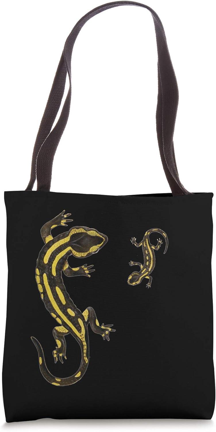 Funny Salamander Lover Tote Bag