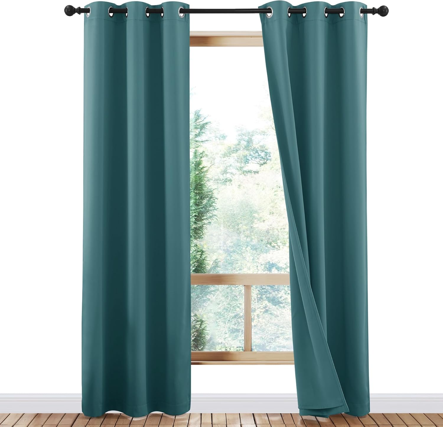 NICETOWN Complete 100% Blackout Curtains
