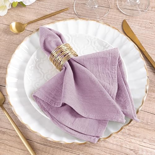 Vista 68 de MLMW Juego de 6 servilletas de tela color marrón nude, de lino, rústicas, de algodón, lavables a granel, de 16 x 16 pulgadas, para decoración de Piel