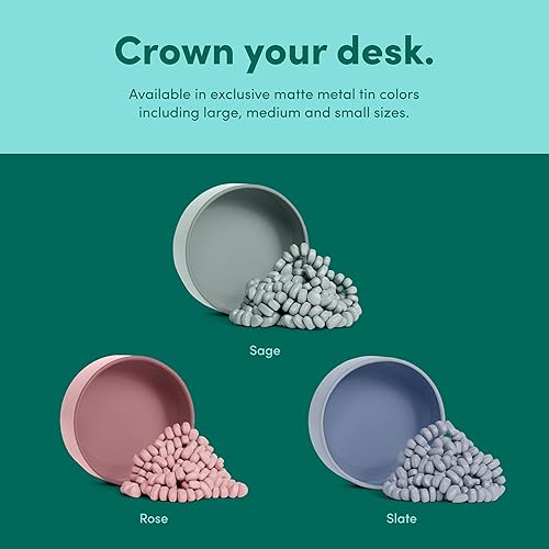 Miniatura 31 de Speks Crags- Masilla de ferrita, + de 500 piedras de ferrita en una lata, juguete de escritorio antiestrés p/la ansiedad, p/adultos y adolescentes