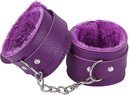 Miniatura 10 de Juego de cuero para ciegas de sujeción sexual para mujeres, kit de bondage esposas sexuales, vendados y esposas para juegos sexuales, cuerda de