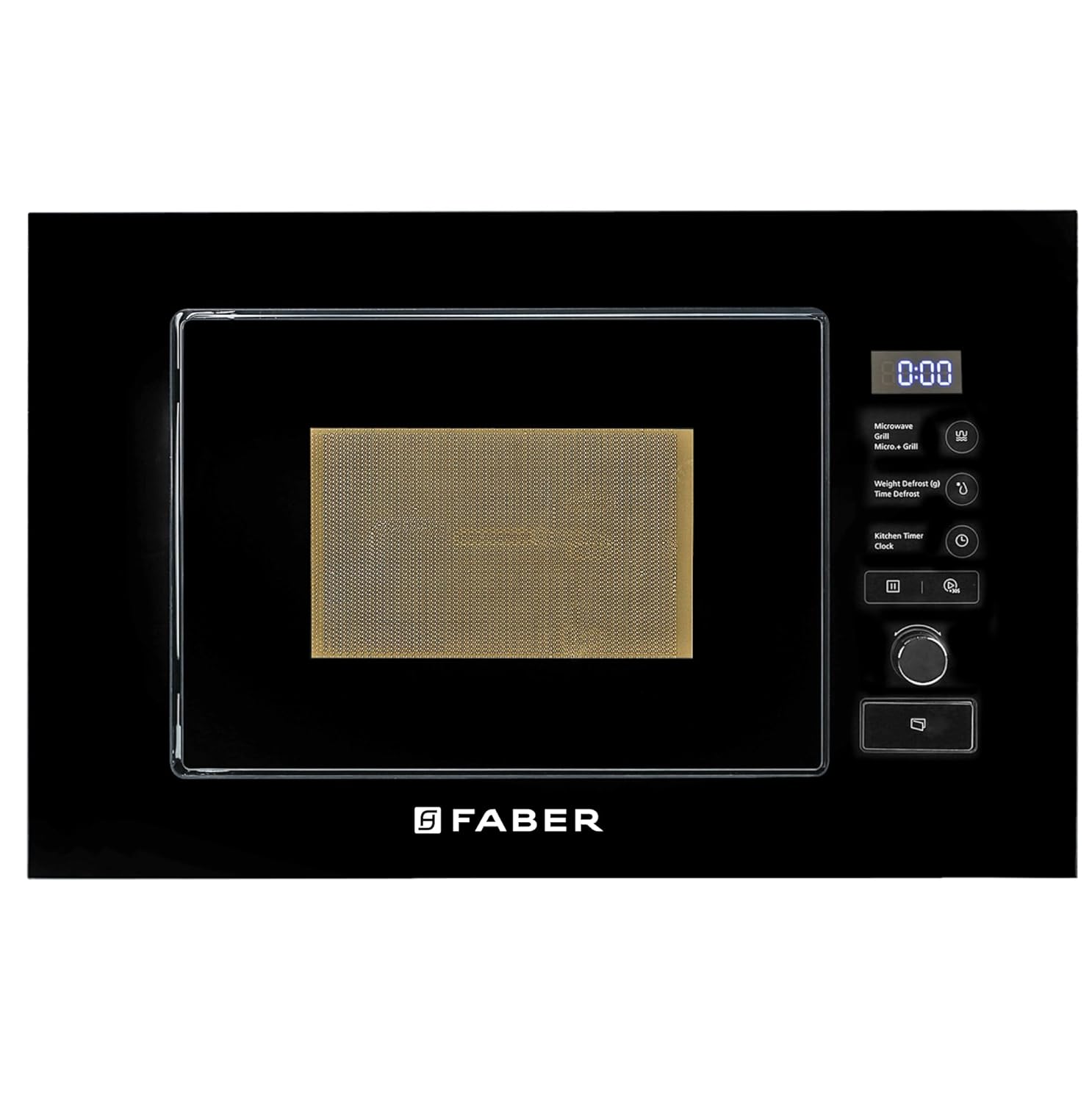 Faber 20L Built-In Black Finish Microwave Oven with Touch Control | Auto Cook Menus & Auto Power Off Protection | Grill, Convection, Defrost & Combination Cooking | 1 Yr Warranty | FBIMWO 20 L SG BK Faber 20L Built-In Black Finish Microwave Oven with Touch Control | Auto Cook Menus & Auto Power Off Protection | Grill, Convection, Defrost & Combination Cooking | 1 Yr Warranty | FBIMWO 20 L SG BK