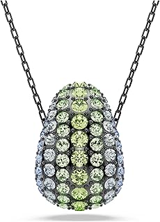 Sublima Ombre Pave Crystal Pendant, 15"-18", Swarovski