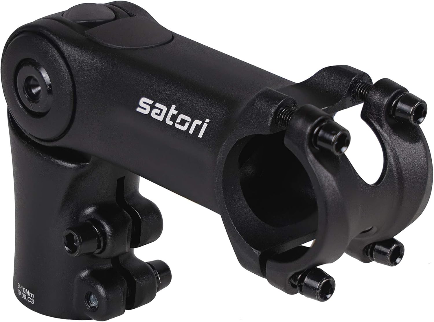 Satori UP3 Bike Bicycle Riser Extension Adjustable Handlebar Stem 1-1/8" x 31.8mm - Made of 3D Forged Alloy - Great for Mountain Bike & Road Bike