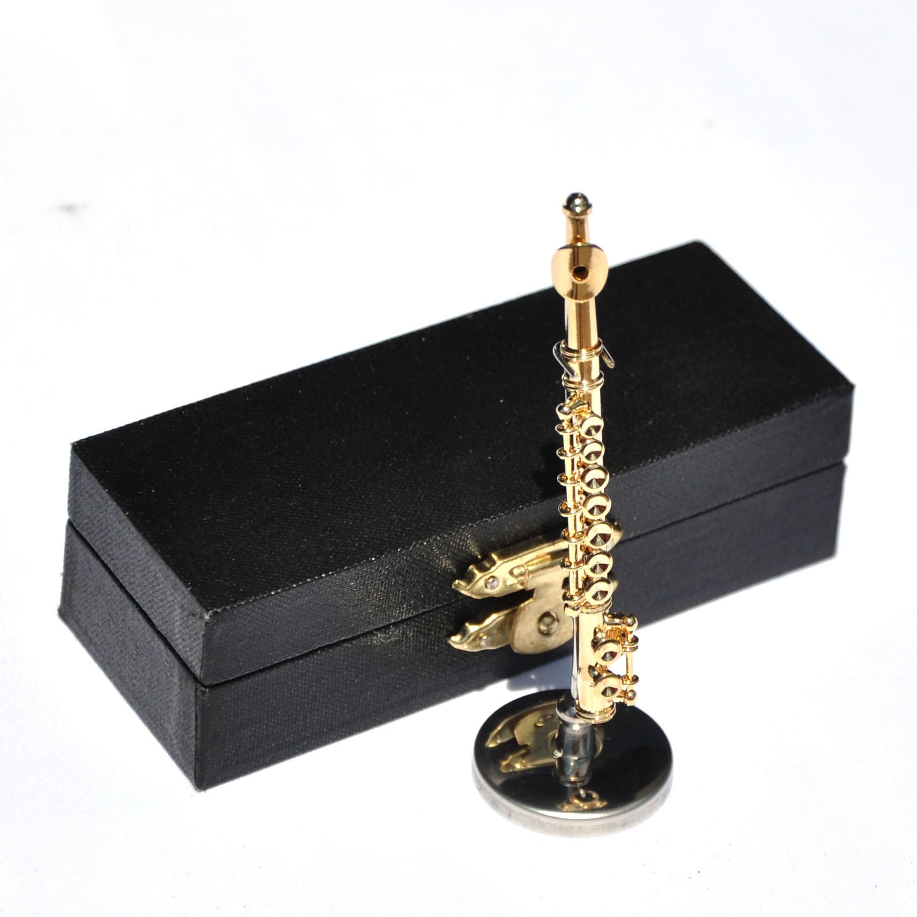Mini Modèle De Flûte Modèle D'instrument À Vent Flûte Miniature Instrument De Musique Accessoire Cadeau(5.7cm)