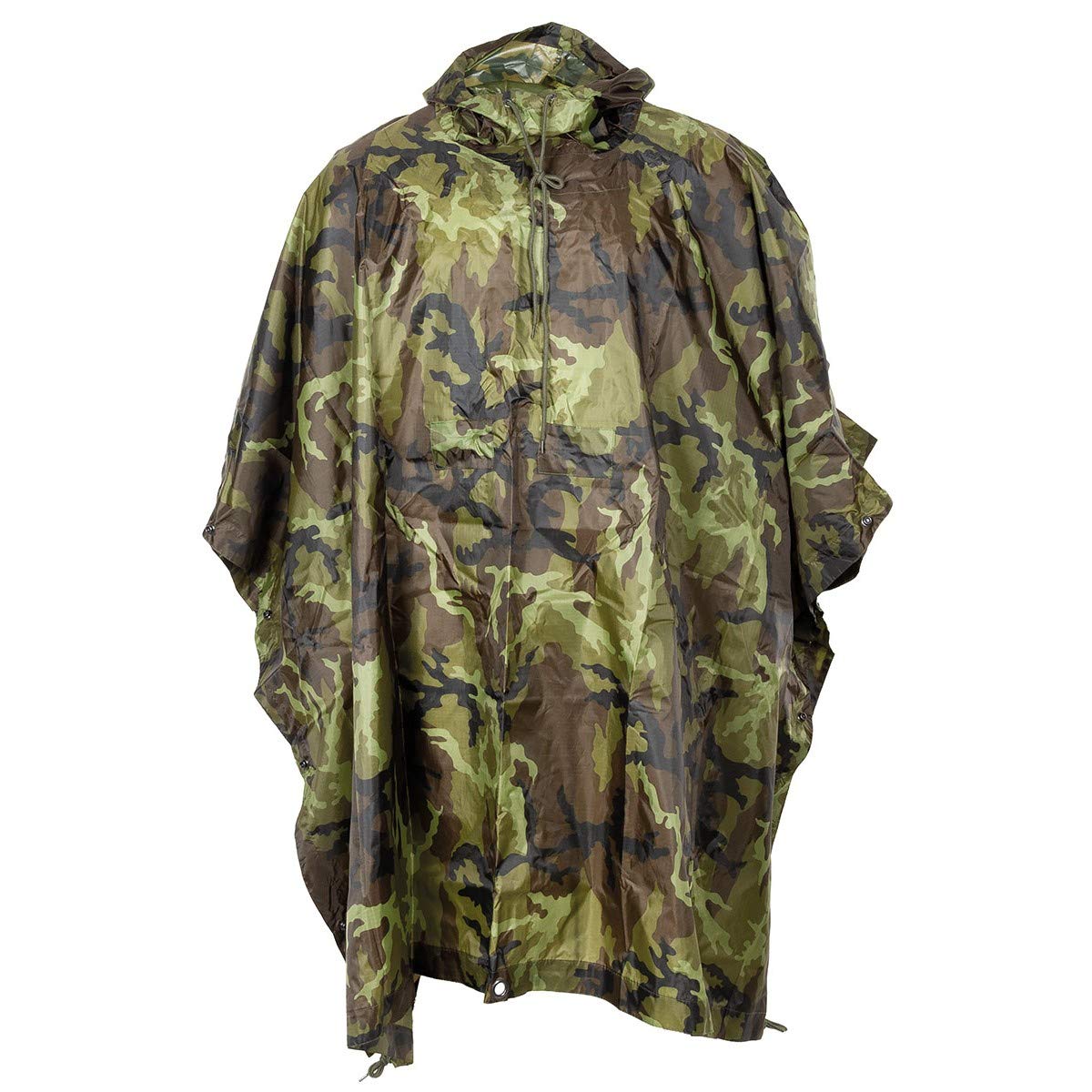 MFH Waterproof Poncho Czech M95 Camo Army Style