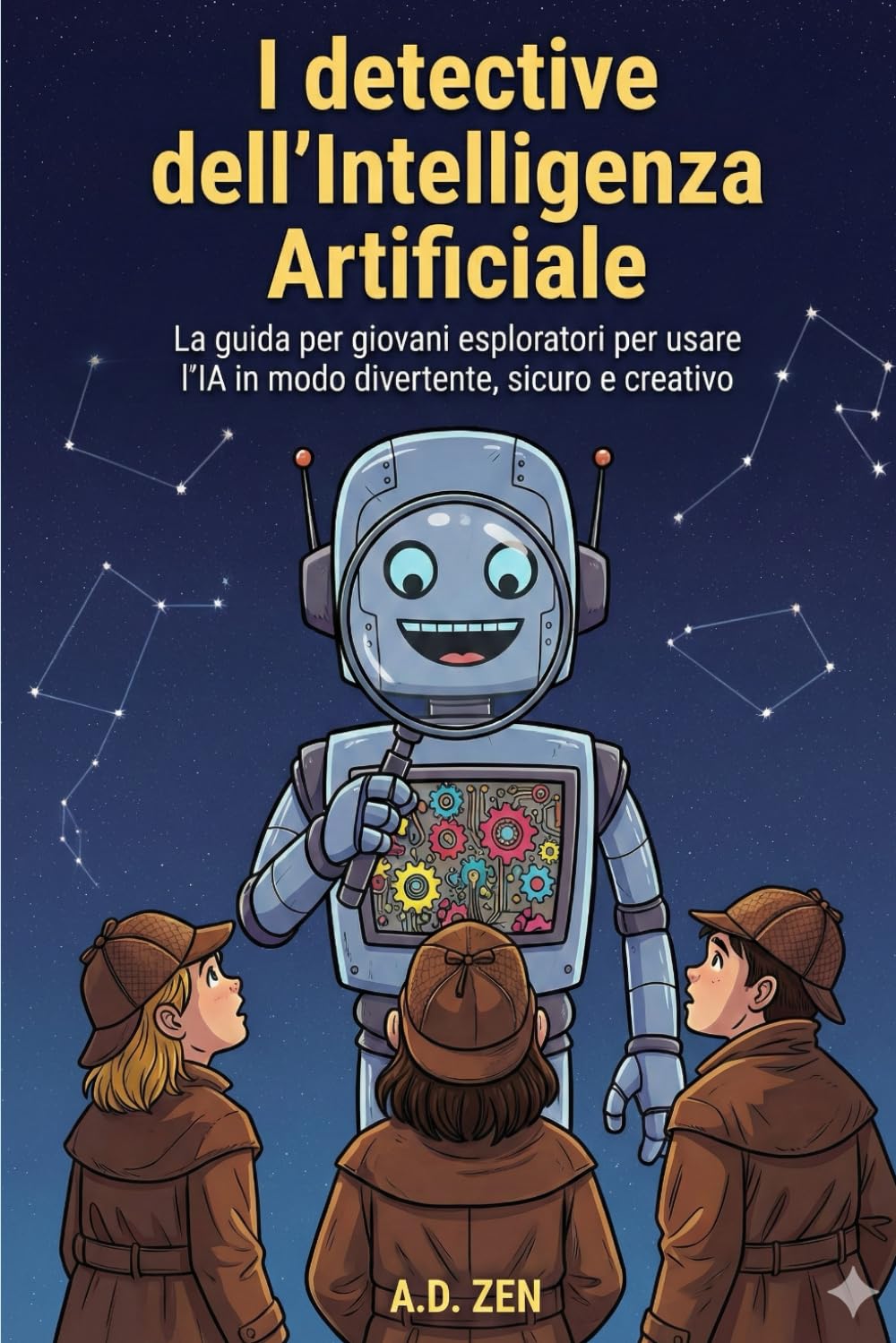 I Detective dell'Intelligenza Artificiale: La Guida per Giovani Esploratori per Usare l'AI in Modo Divertente, Sicuro e Creativo