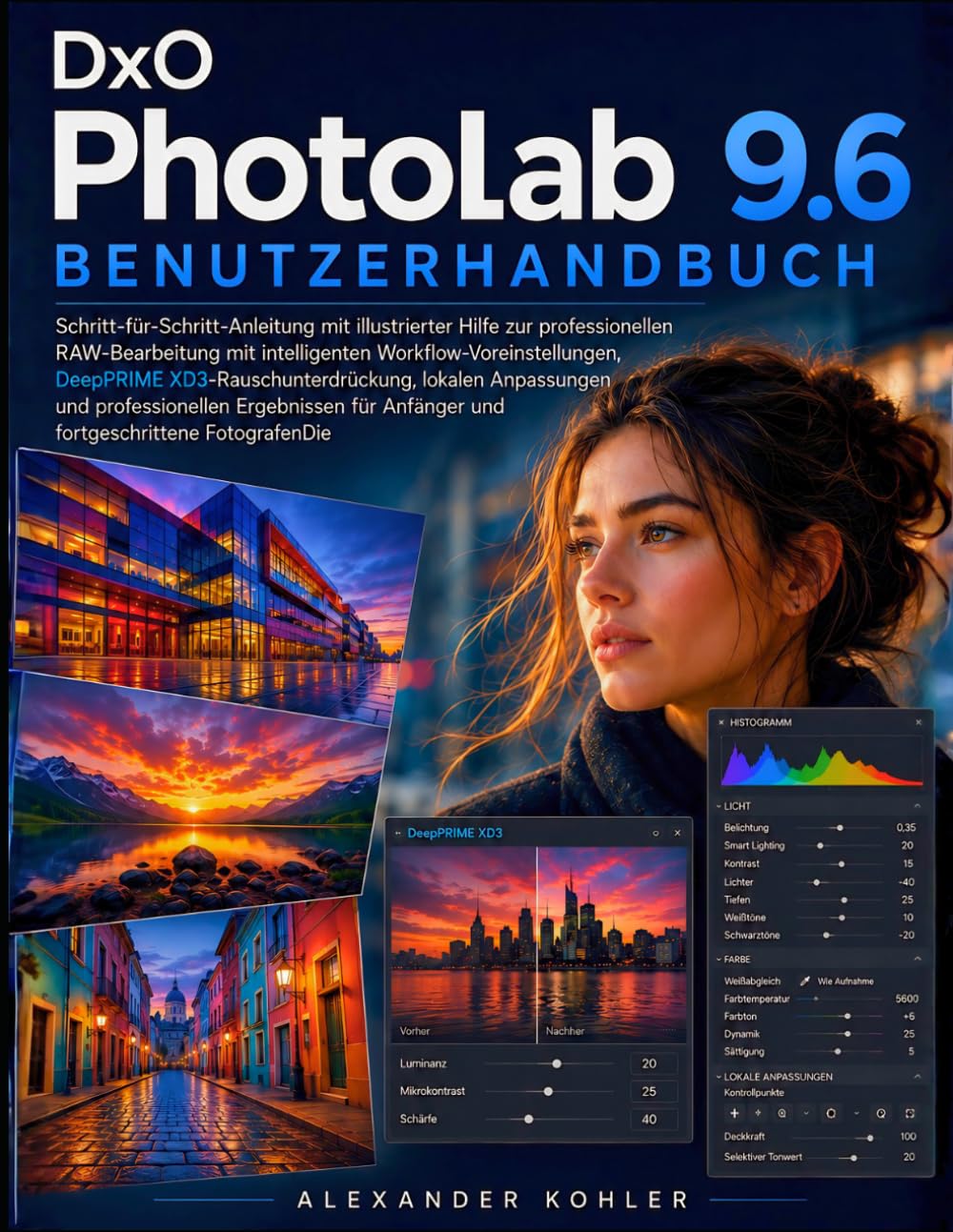 DxO PhotoLab 9.6 Benutzerhandbuch: Schritt-für-Schritt-Anleitung mit illustrierter Hilfe zur professionellen RAW-Bearbeitung mit intelligenten ... Anfänger und fortgeschrittene FotografenDie