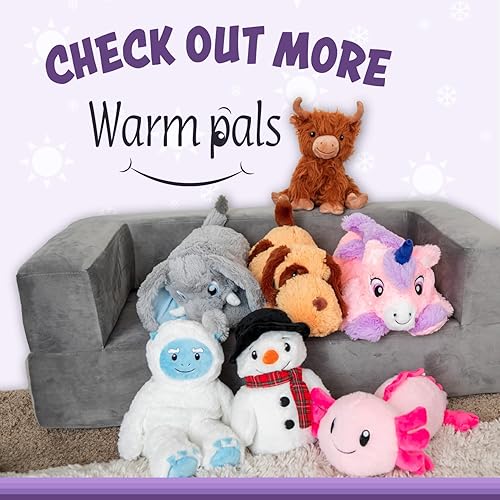 Miniatura 6 de 1i4 Group Warm Pals - Ajolotl - Acogedores juguetes de peluche perfumados a lavanda, animal de peluche, peluche refrescante para dormir