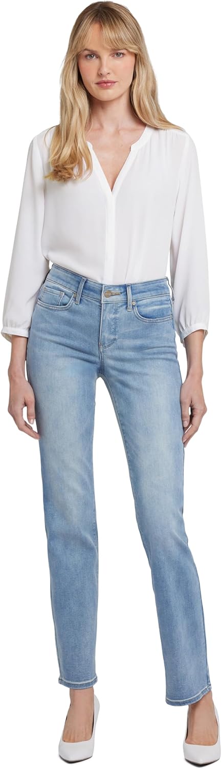 NYDJ Women's Marilyn Straight Denim Jeans - Image 2