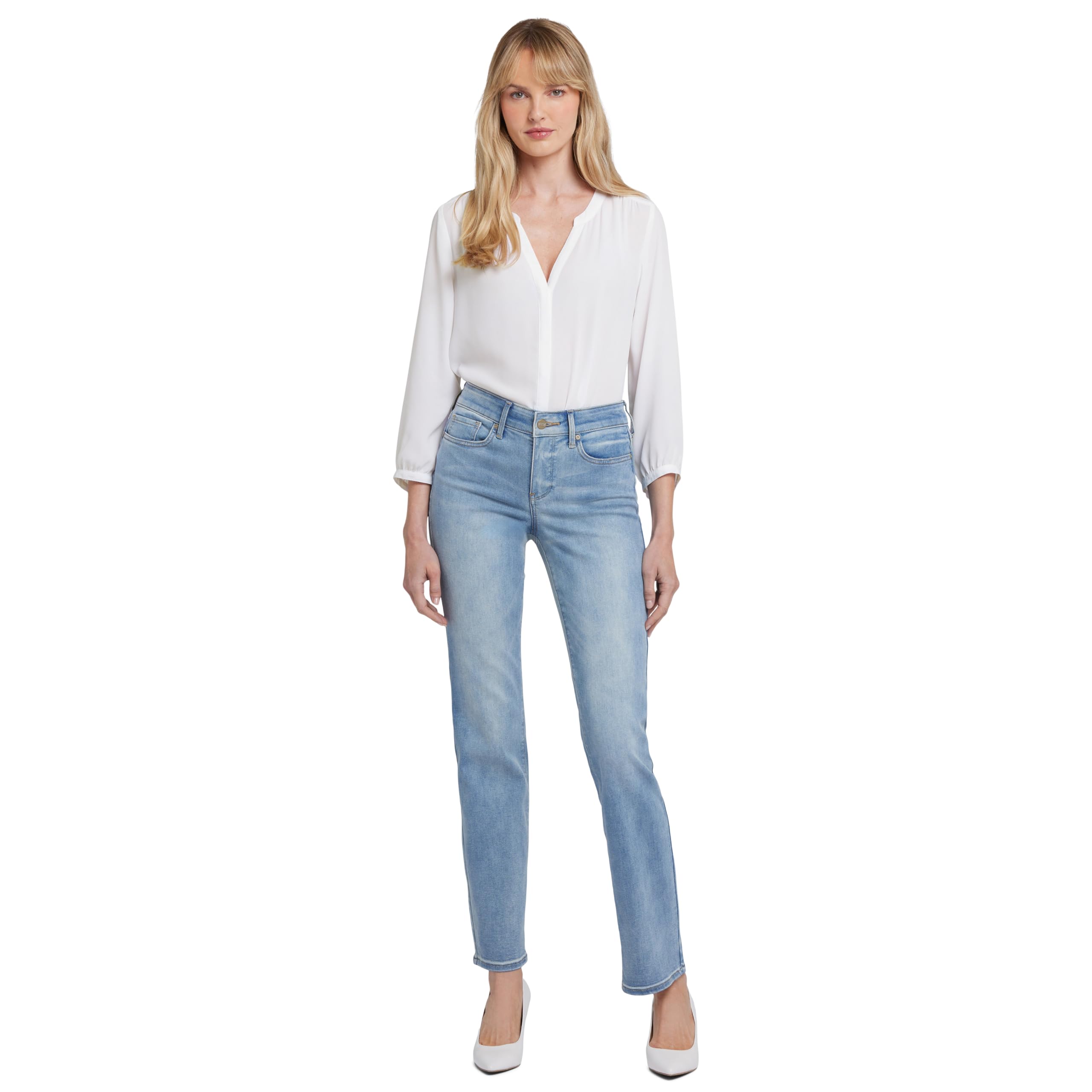 NYDJ Women's Marilyn Straight Leg Jeans