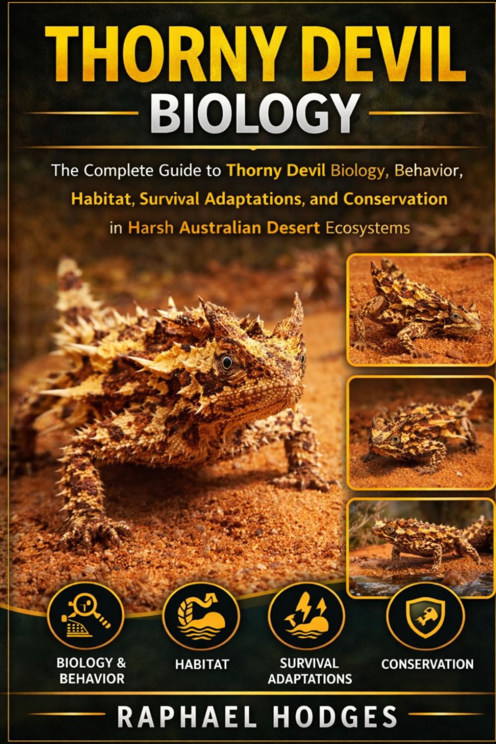 THORNY DEVIL BIOLOGY: The Complete Guide to Thorny Devil Biology, Behavior, Habitat, Survival Adaptations, and Conservation in Harsh Australian Desert Ecosystems