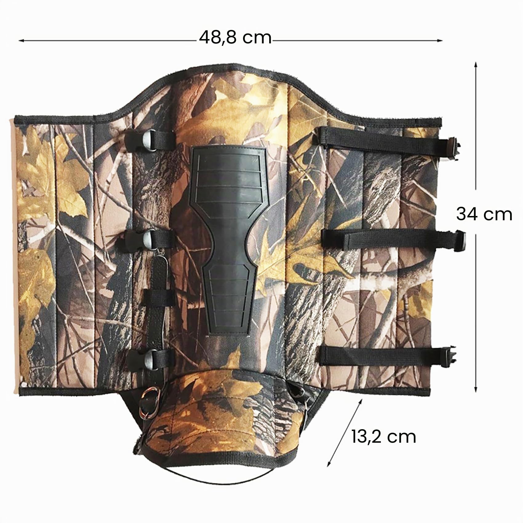 Serpent Guêtres Inférieur Jambe Armor Snake Bite Leggings Imperméables Protection Confortable pour Chasse Randonnée Extérieur (Une Paire), Taille Universelle