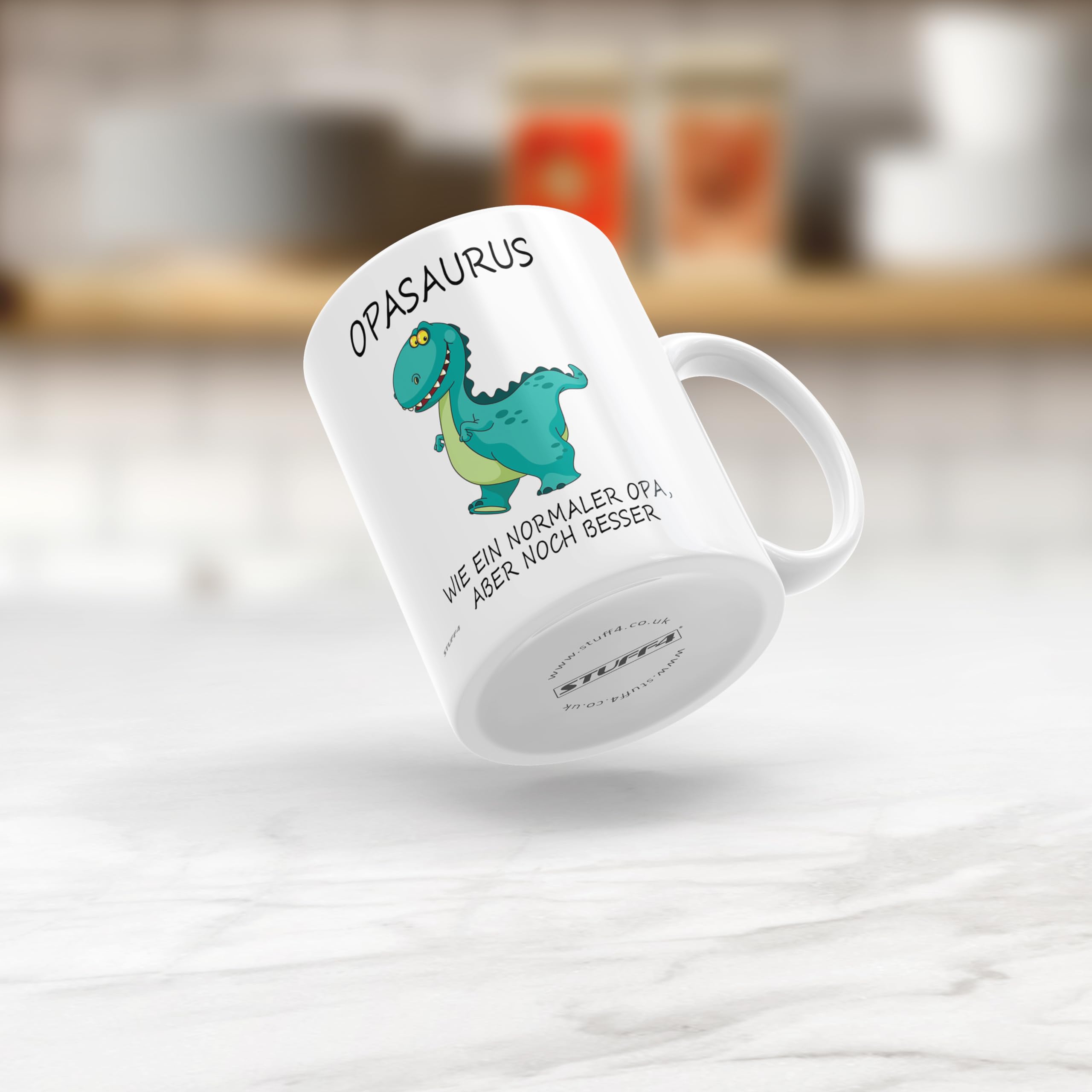 Papasaurus Tazza regalo per papà – Divertente regalo per la festa del papà per papà, compleanno, papà