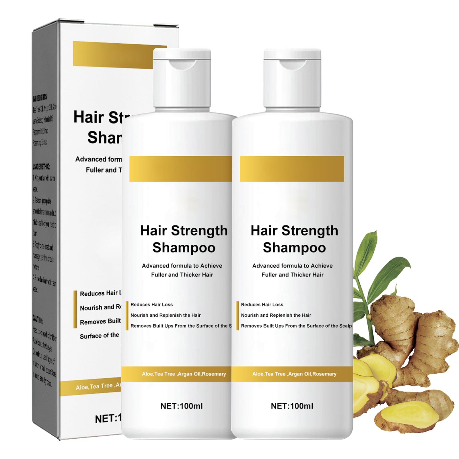 Etaderm Shampoo, Etaderm Shampoo and Conditioner, Etaderm Shampoo for Hair Loss, Etaderm Hair Growth Shampoo, Etaderm Hair Growth,for Men Women Thinning Hair Loss (2pcs)