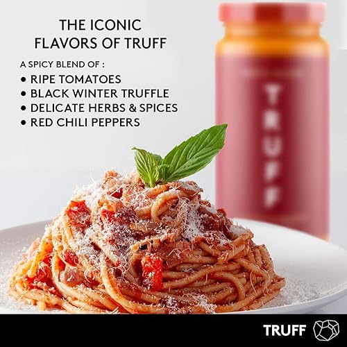 Miniatura 6 de TRUFF Salsa de pasta arrabbiata de trufa negra salsa de tomate para pasta pizza y más sin OMG vegano paquete de 2 ArrabbiataArrabbiata 2 unidades