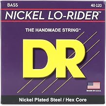 DR Strings NLH540 Handmade Lo-Rider Coated 5-String Bass Strings 40-120 Lite Set