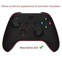 Vista 2 de eXtremeRate PlayVital Black 3D Studded Edition Anti-Slip Silicone Cover Skin for Xbox Series X/S Controller, Soft Rubber Case Protector for Xbox