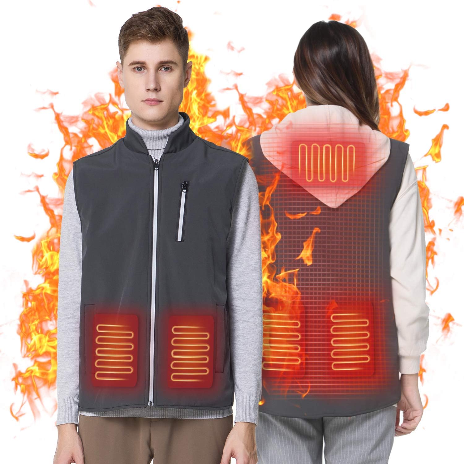 batteria ricaricabile per gilet riscaldato