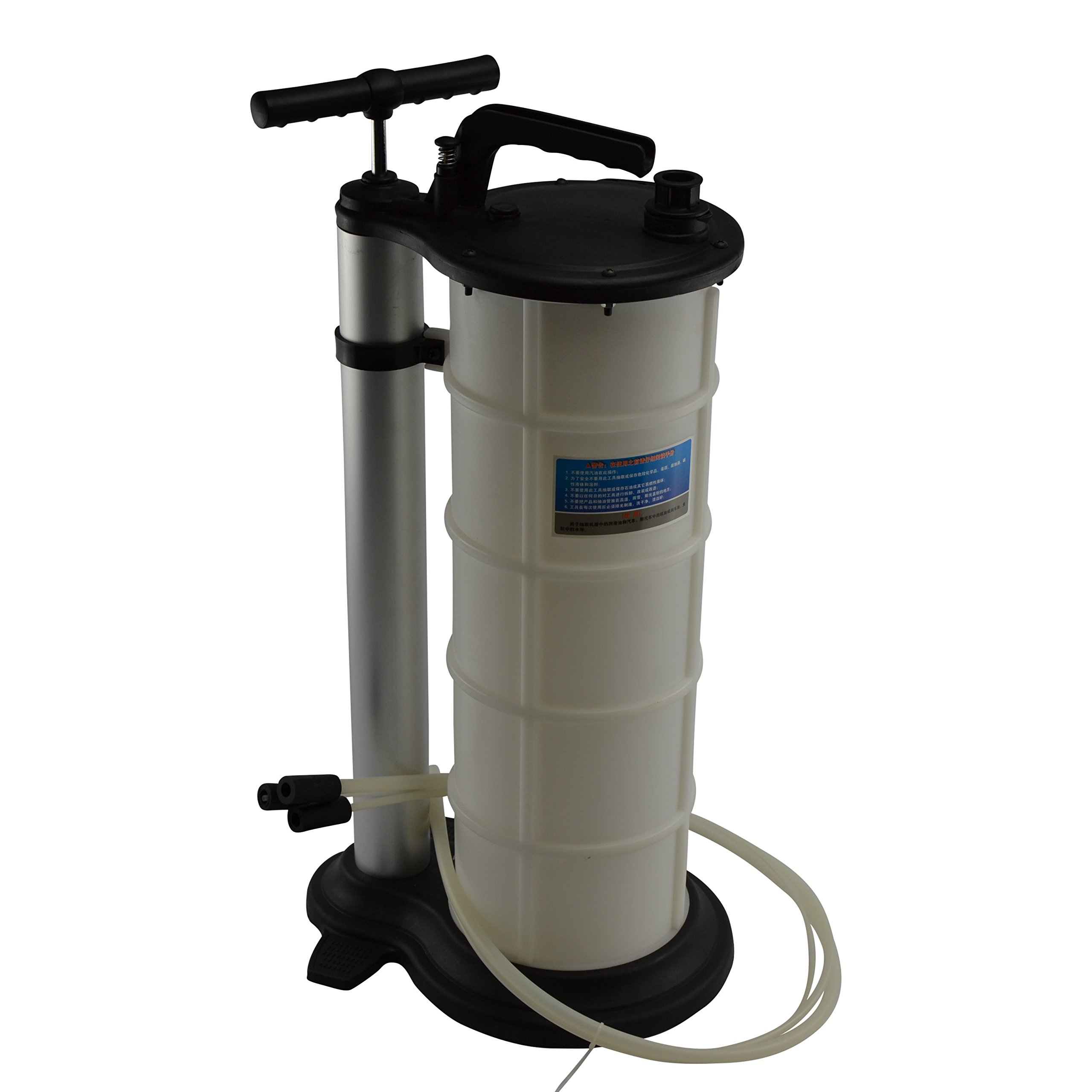 TSX TOOL Extractor Manual de Aceite y Fluidos 9 litros con Sistema Vacío y Presión para Taller Mecánico y Garaje