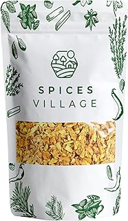 SPICES VILLAGE Orange Peel Cut & Sifted [4 oz] - Fresh Dried Orange Peel Zest and Rind, Citrus Fruit Seasoning for Cooking, Baking & Herb Tea - Kosher, Gluten Free, Non GMO, Resealable Bulk Bag
