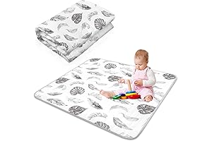 Boho Portable Baby Play Mat: The Perfect Place for Little Learners