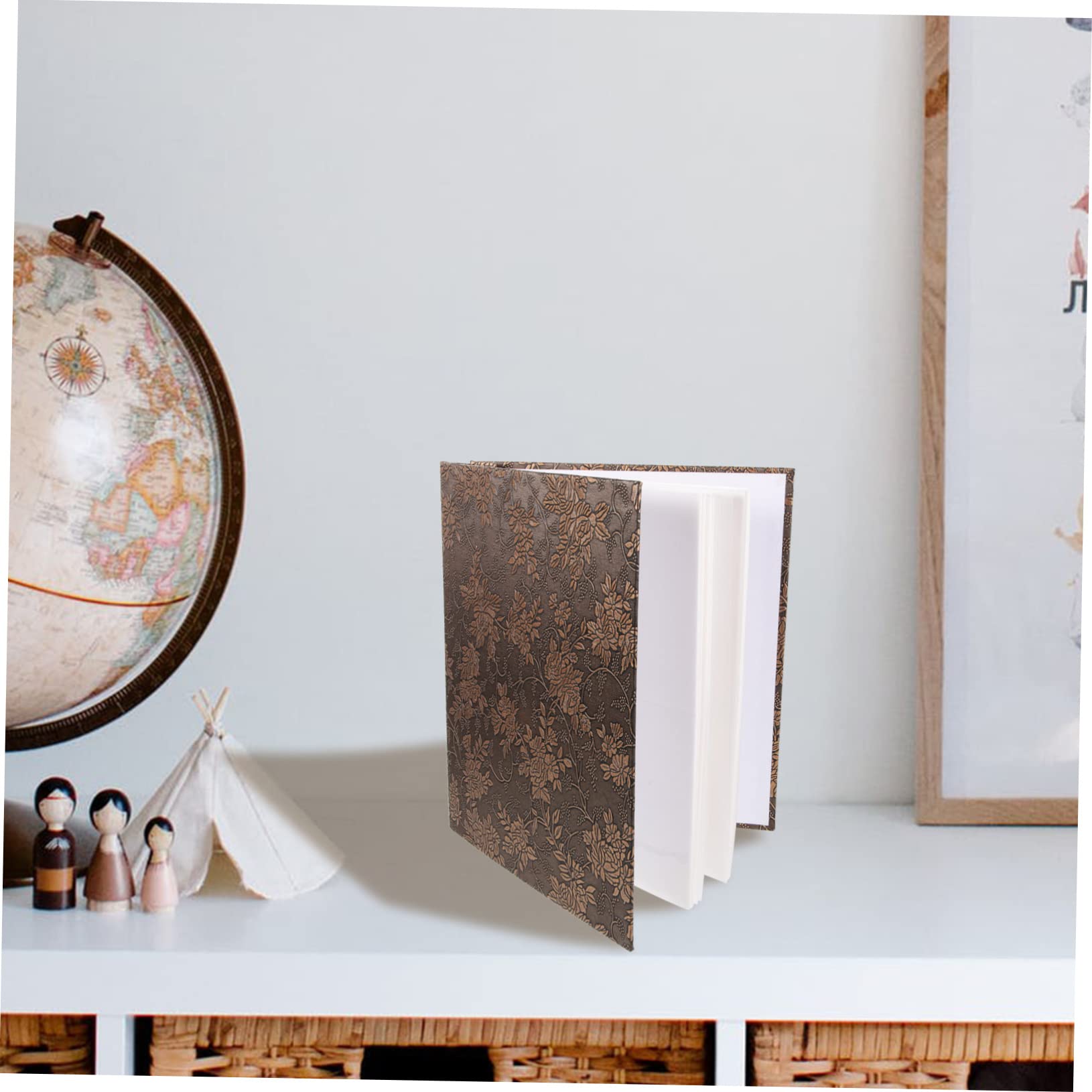 Album Fotografico in Pelle Stile Vintage Inserti a Tasca