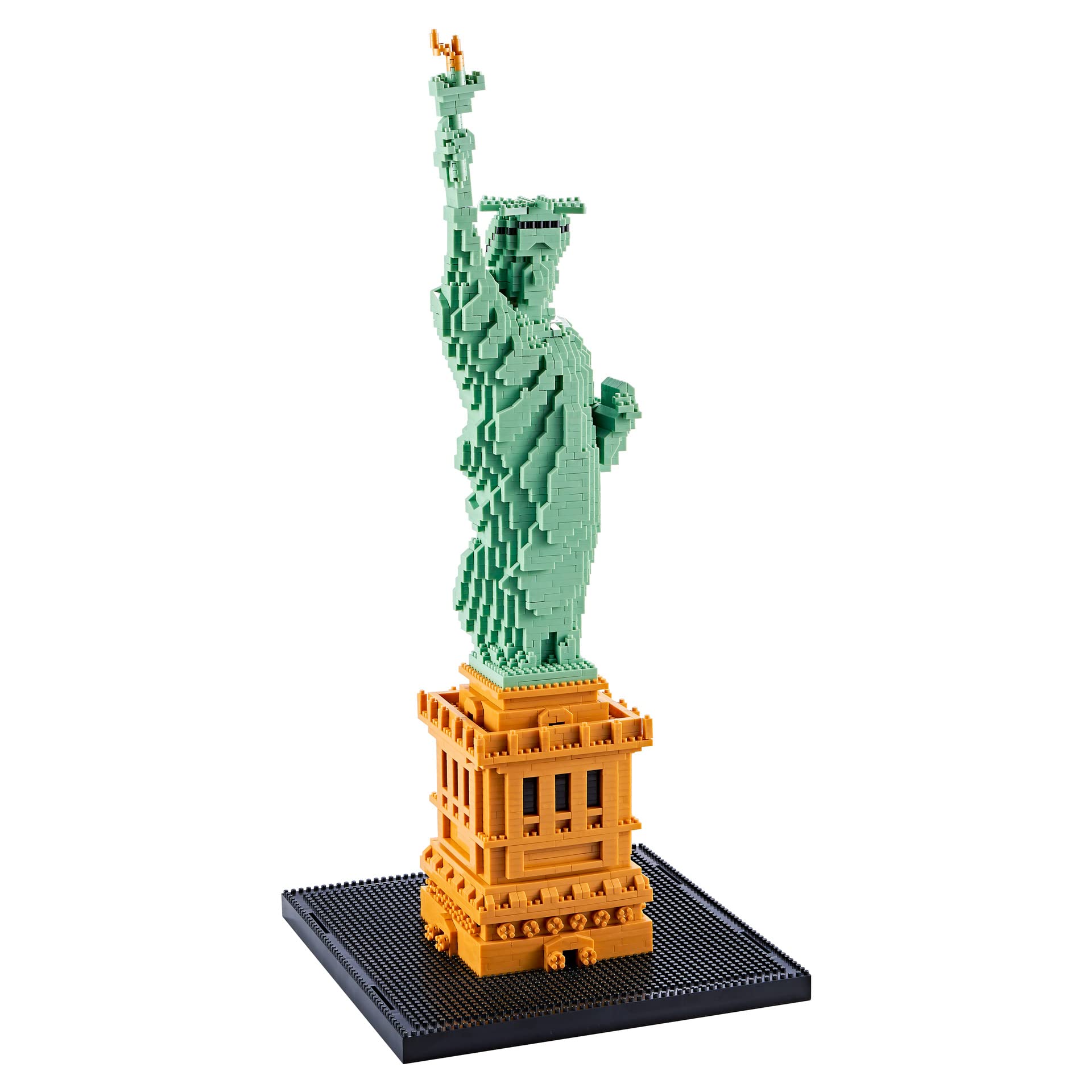 Estatua de la Libertad Maqueta Juegos de Construcción, 2810 Piezas Conjunto de Construcción Londres Landmark Arquitectura, Nano Micro Bloques de Construcción No Compatible con las Grandes Marcas
