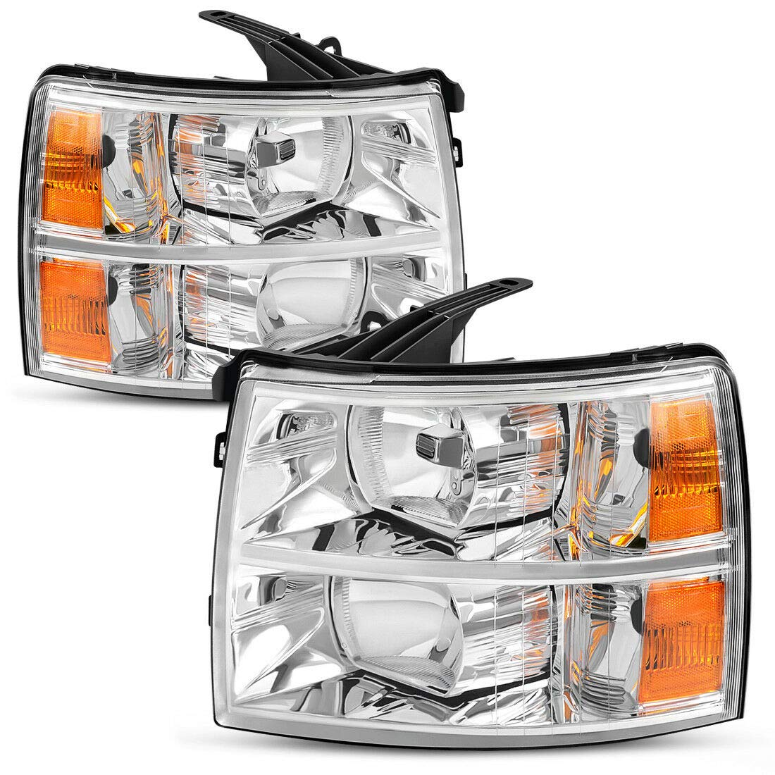 RVLightings Tiffin Allegro 2013-2015 RV Motorhome Pair (Left & Right) Replacement Headlights