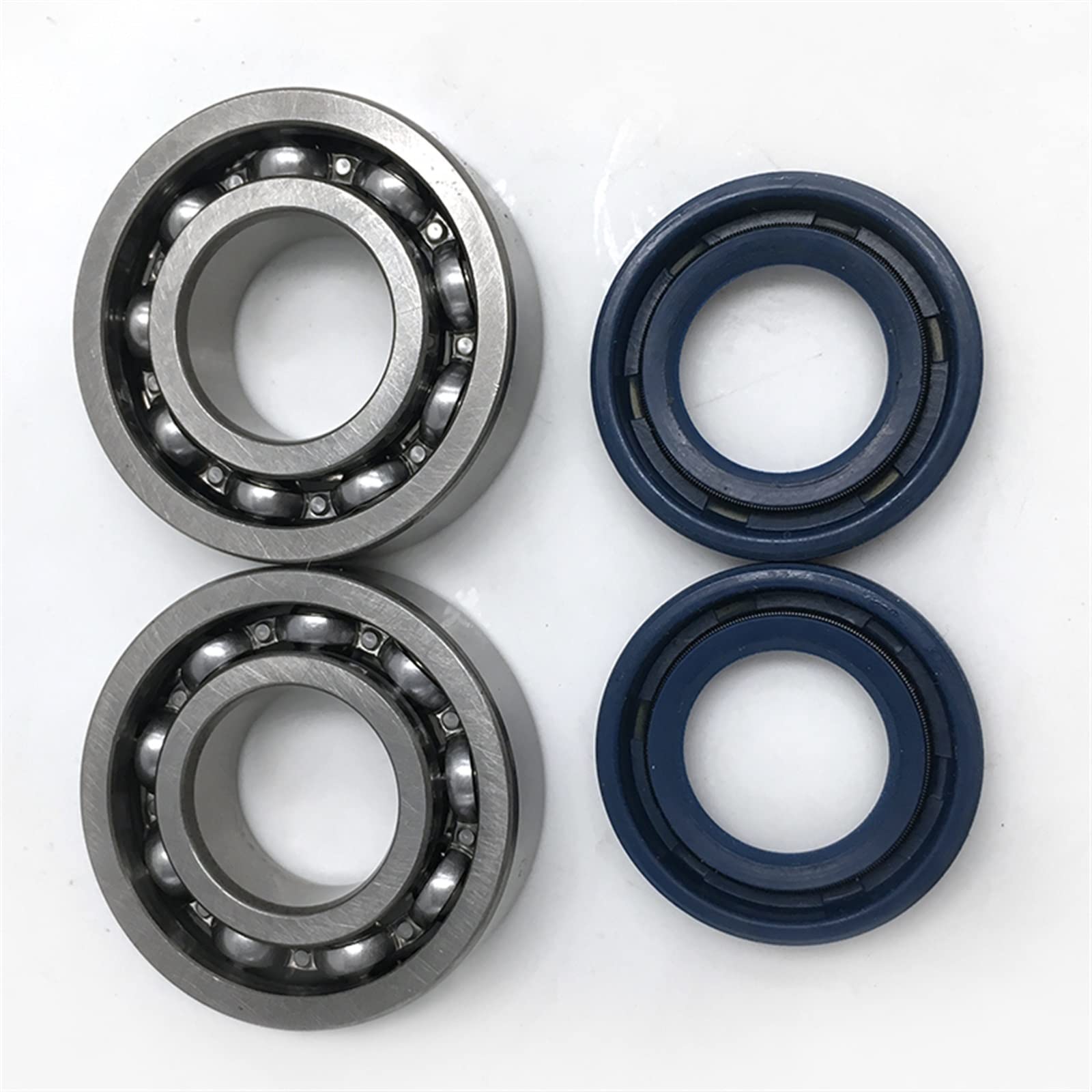 Kit 2 Pezzi Cuscinetto Albero Motore E Guarnizione Olio Per Motosega STIHL MS170 MS180 018 017 - Foto 4