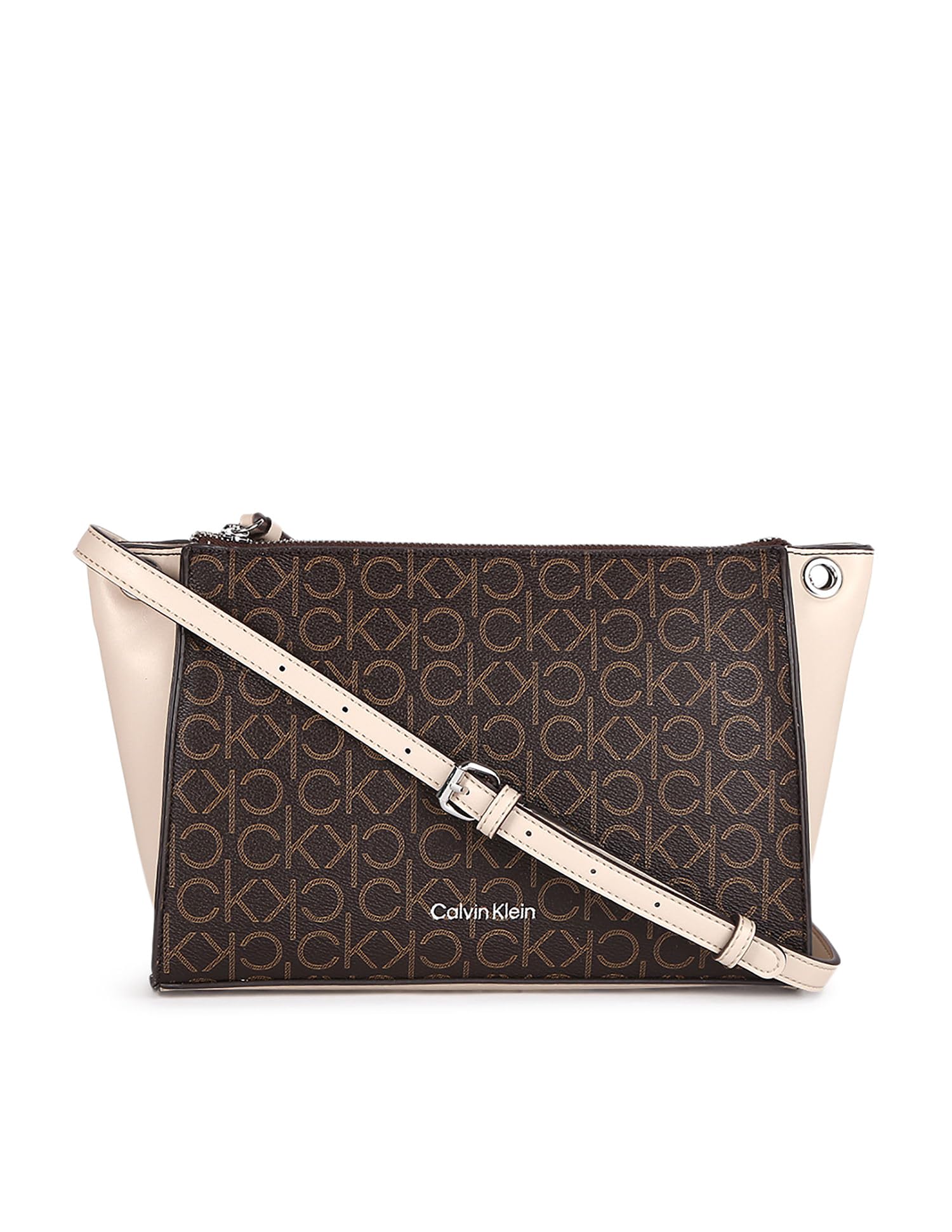 

                                                    Calvin Klein Reyna Crossbody, Brown/Khaki/Mushroom