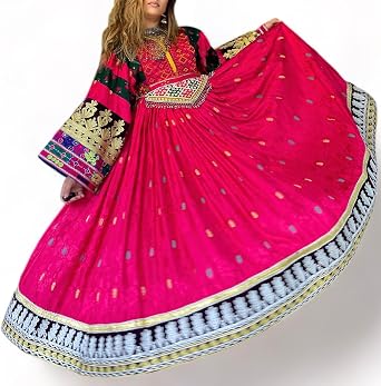 Afghan Vintage Dress - Afghan clothes, Women dress BIT Trends - HB1-01