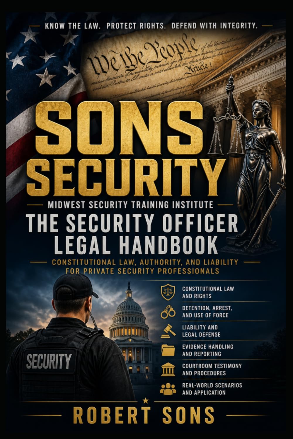 Constitutional and Civil Law / The Security Officers Legal Handbook: SONS SECURITY Midwest Security Training Institue