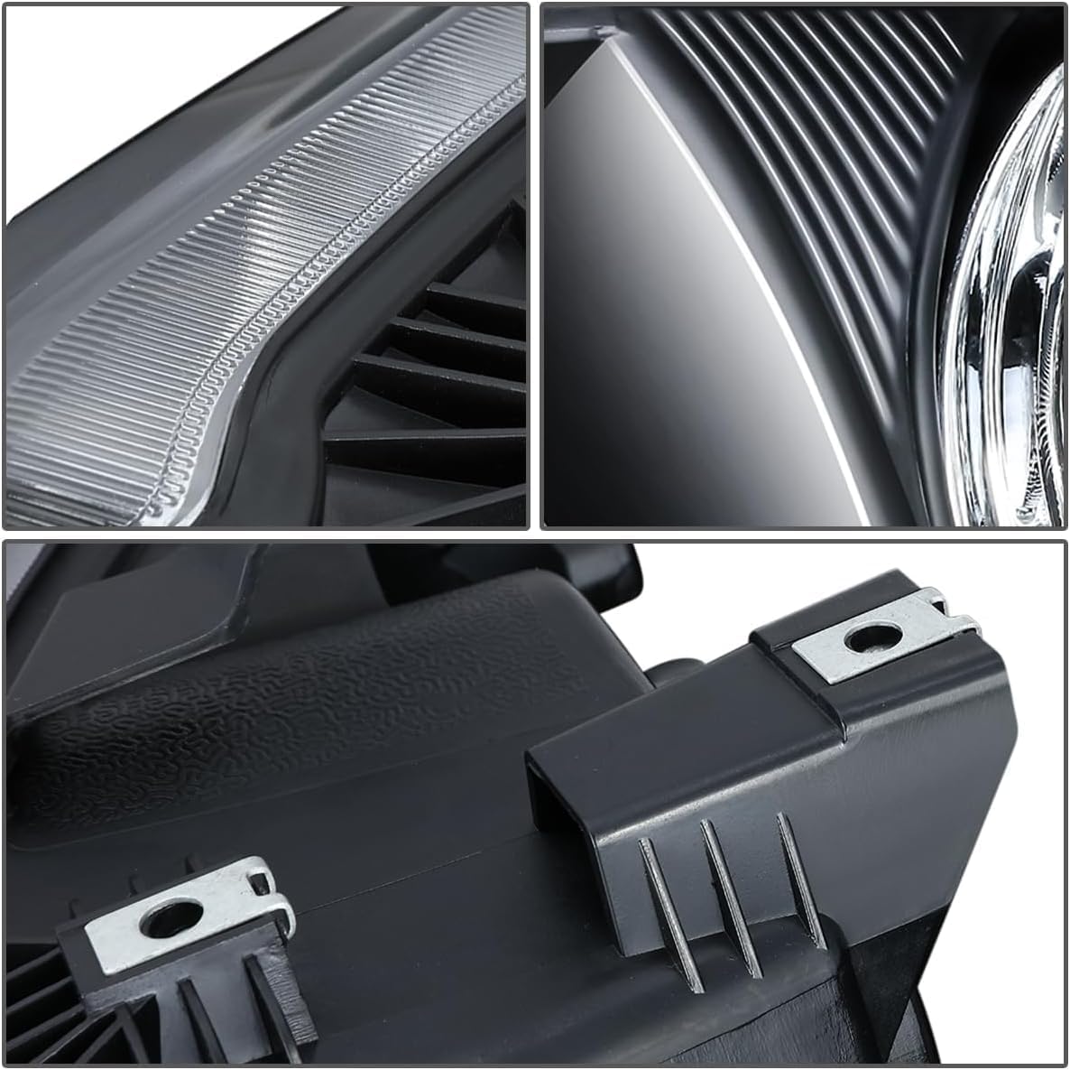 Headlights Compatible With 2001-2007 Chrysler Town & Country, 2001-2007 Dodge Caravan, 2001-2003 Chrysler Voyager